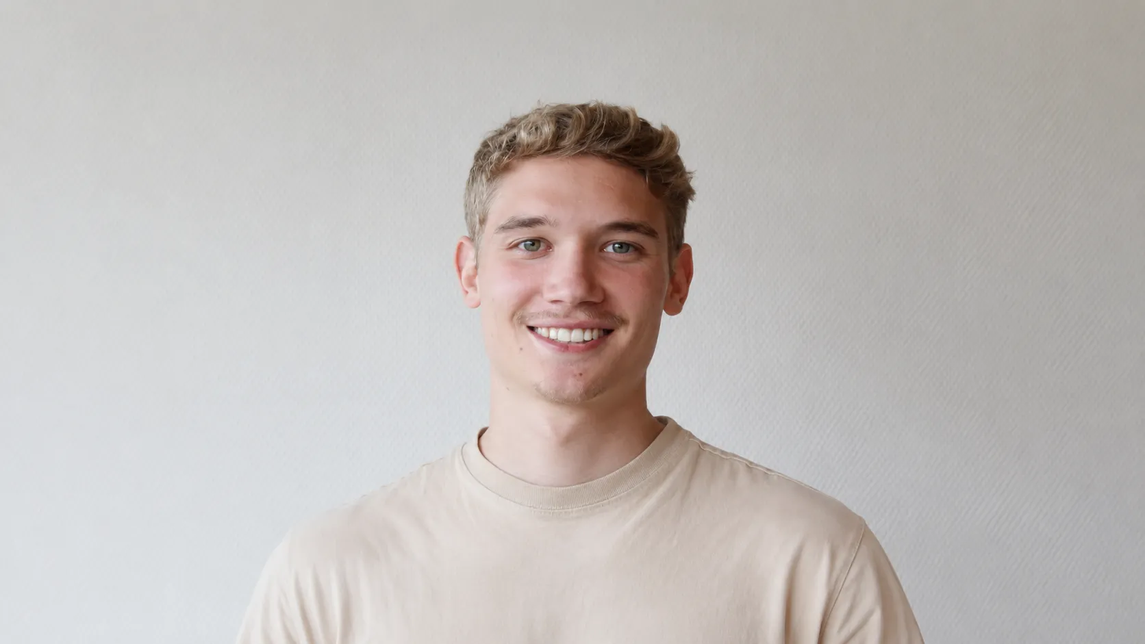 Portrait of Lucas Licht Pradillo.